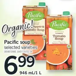 Fortinos PACIFIC SOUP, 946 mL/1 L offer