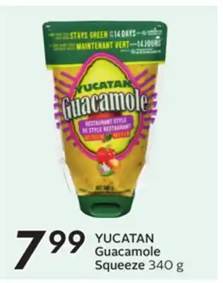 Sobeys YUCATAN Guacamole Squeeze offer