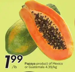 Sobeys Papaya offer