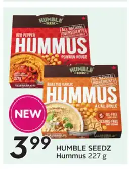 Sobeys HUMBLE SEEDZ Hummus offer