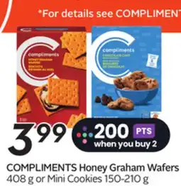 Sobeys COMPLIMENTS Honey Graham Wafers offer