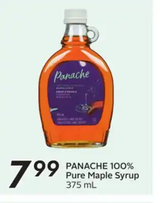 Sobeys PANACHE 100% Pure Maple Syrup offer