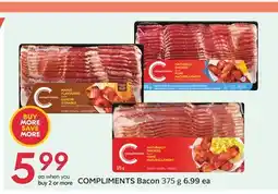 Sobeys COMPLIMENTS Bacon offer