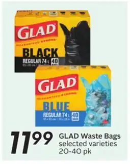 Sobeys GLAD Waste Bags offer