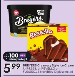 Sobeys BREYERS Creamery Style Ice Cream offer