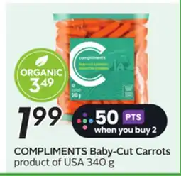 Sobeys COMPLIMENTS Baby-Cut Carrots offer