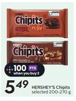 Sobeys HERSHEY'S Chipits offer