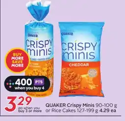 Sobeys QUAKER Crispy Minis offer