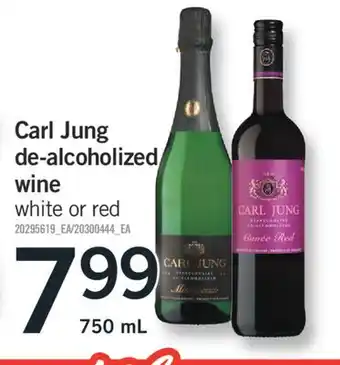 Fortinos CARL JUNG DE-ALCOHOLIZED WINE,750 mL offer