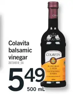 Fortinos COLAVITA BALSAMIC VINEGAR, 500 mL offer