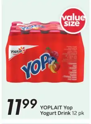 Sobeys YOPLAIT Yop Yogurt Drink offer