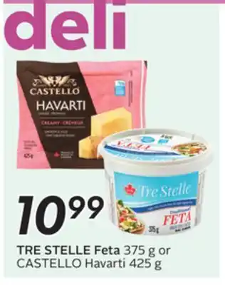 Sobeys TRE STELLE Feta offer