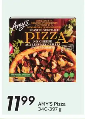 Sobeys AMY'S Pizza offer