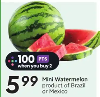 Sobeys Mini Watermelon offer