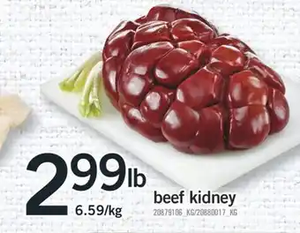 Fortinos BEEF KIDNEY offer