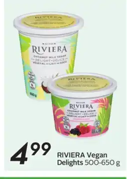 Sobeys RIVIERA Vegan Delights offer