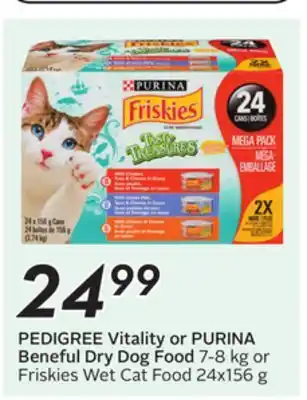 Sobeys PEDIGREE Vitality or PURINA Beneful Dry Dog Food offer