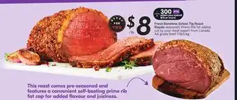 Sobeys Fresh Boneless Sirloin Tip Roast Royale offer