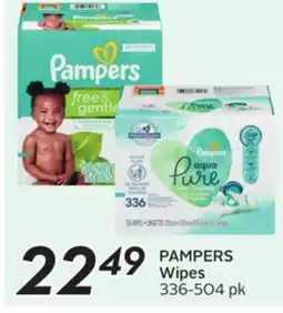 Sobeys PAMPERS Wipes offer