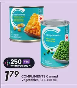 Sobeys COMPLIMENTS Canned Vegetables offer