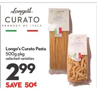 Longo's Longo's Curato Pasta offer