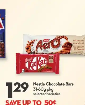 Longo's Nestle Chocolate Bars offer