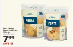 Longo's Porta Premium Frozen Ravioli Pasta offer