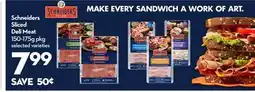 Longo's Schneiders Sliced Deli Meat offer