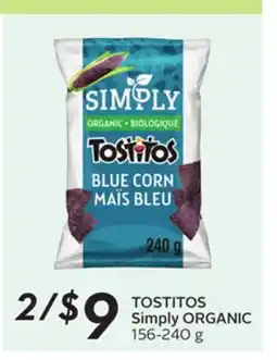 Sobeys TOSTITOS Simply ORGANIC offer