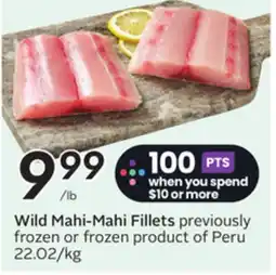 Sobeys Wild Mahi-Mahi Fillets offer