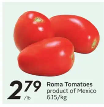 Sobeys Roma Tomatoes offer