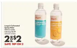 Longo's Longo's Carbonated Spring Water offer