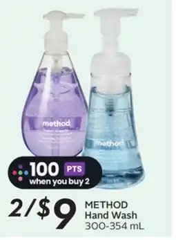 Sobeys METHOD Hand Wash offer