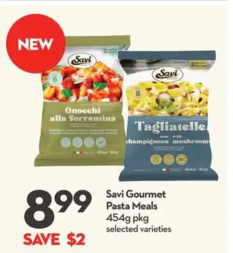 Longo's Savi Gourmet Pasta Meals offer