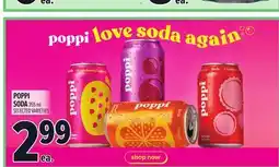 Metro POPPI SODA offer