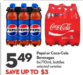 Longo's Pepsi or Coca-Cola Beverages offer