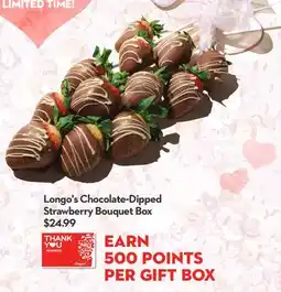 Longo's Longo's Chocolate-Dipped Strawberry Bouquet offer