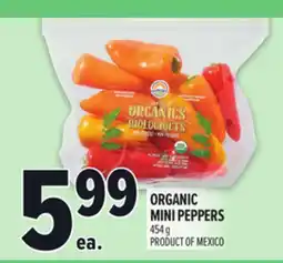 Metro ORGANIC MINI PEPPERS offer