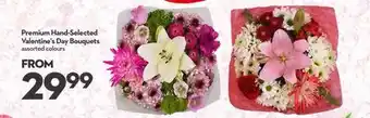 Longo's Premium Hand-Selected Valentine's Day Bouquets offer