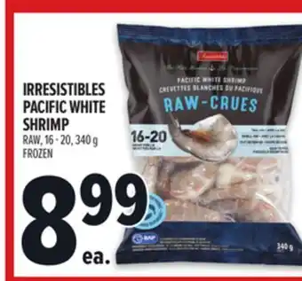 Metro IRRESISTIBLES PACIFIC WHITE SHRIMP offer