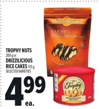 Metro TROPHY NUTS DRIZZILICIOUS RICE CAKES offer