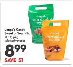 Longo's Longo's Candy Sweet or Sour Mix offer