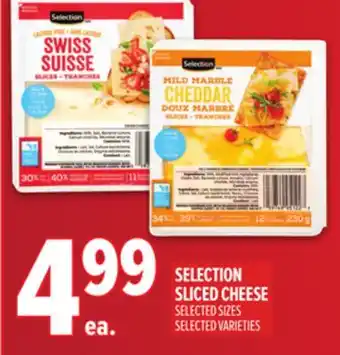 Metro SELECTION SLICED CHEESE offer