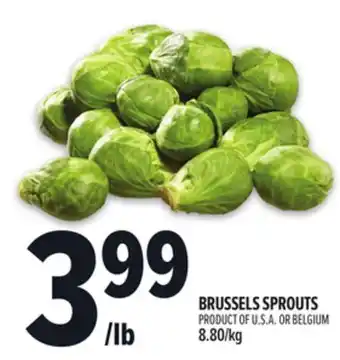 Metro BRUSSELS SPROUTS offer