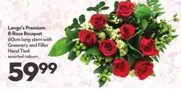 Longo's Longo's Premium 8-Rose Bouquet offer