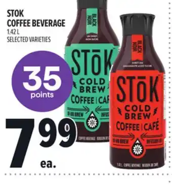 Metro STOK COFFEE BEVERAGE offer