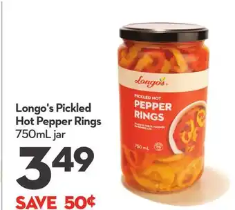 Longo's Longo's Pickled Hot Pepper Rings offer