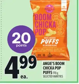 Metro ANGIE'S BOOM CHICKA POP PUFFS offer