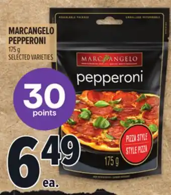 Metro MARCANGELO PEPPERONI offer