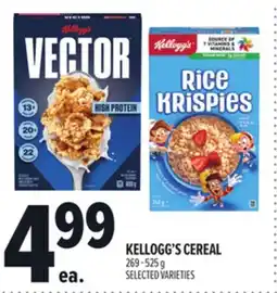 Metro KELLOGG'S CEREAL offer